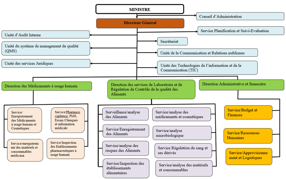 ABREMA Organigramme